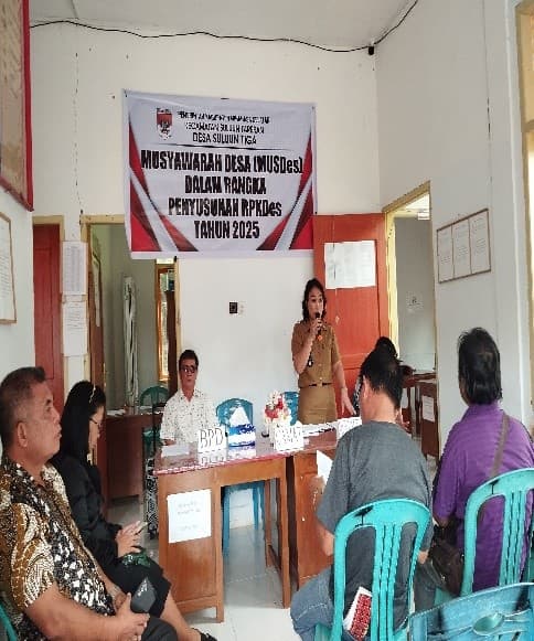 Musyawarah Desa Penysunan Rencana Kerja Pemerintah Desa (RKPDes)